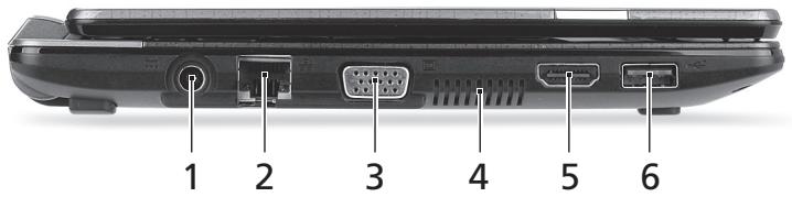 PACKARD BELL DOT SC/VW-001FR,  DOT SC-001FR - VISTA TRASERA - 2