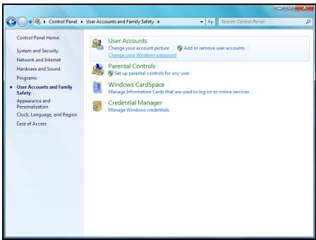 PACKARD BELL DOT SC/VW-001FR,  DOT SC-001FR - Gebruikersaccountbeheer - 1