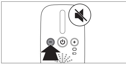 PHILIPS SCD501/00 - Setting the volume - 2