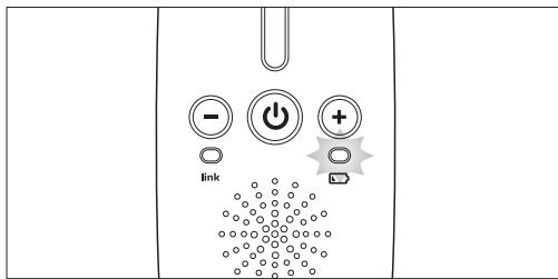 PHILIPS SCD501/00 - Témoin lumineux de batterie - 1