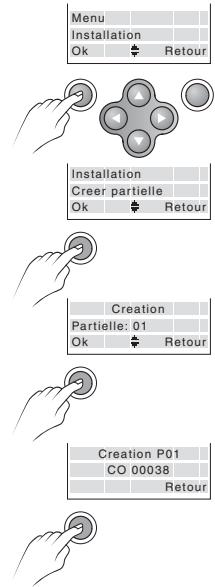 DELTA DORE TYXAL 50 - Pour effacer une marche partielle : - 1