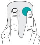 LOGITECH T630 - Clic avec le bouton droit. - 1