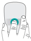 LOGITECH T630 - Clic con el botón derecho. - 3