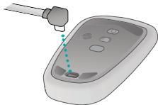 LOGITECH T630 - Laden des Akkus - 1
