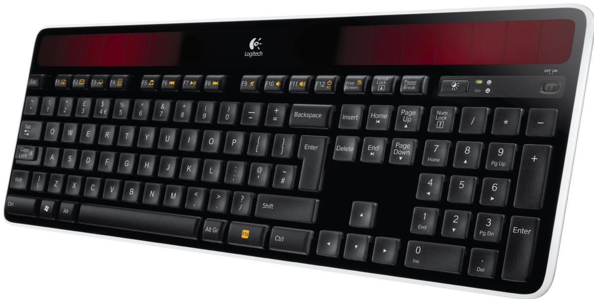 LOGITECH WIRELESS SOLAR KEYBOARD K760 - Logitech® Wireless Solar Keyboard K750 - 1