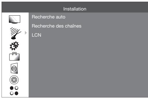 ESSENTIELB CONSENTIUM T2 - Menu INSTALLATION - 1