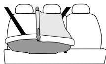 JANE TRANSPORTER - Choosing where to install the safety seat - 1
