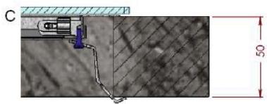 SCHOLTES TIX 644 B E - Installatie van de veiligheid afstandsring - 15