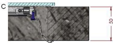 SCHOLTES TIX 644 B E - Installation der Sicherungsscheibe - 15