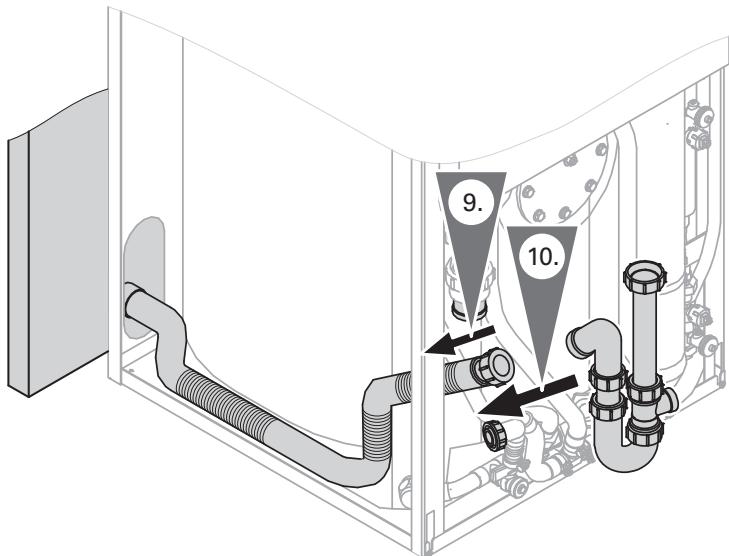 VIESSMANN VITOTRES 343 - Évacuation des condensats (suite) - 1