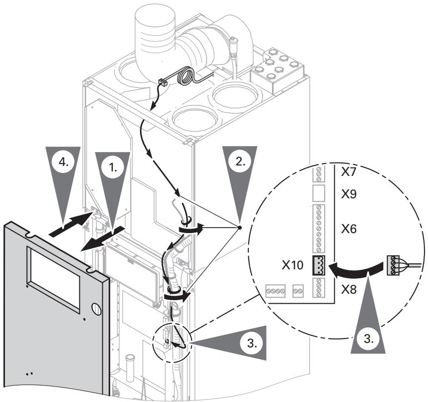 VIESSMANN VITOTRES 343 - Ventilateur d'air extérieur vers la pompe à chaleur - 1