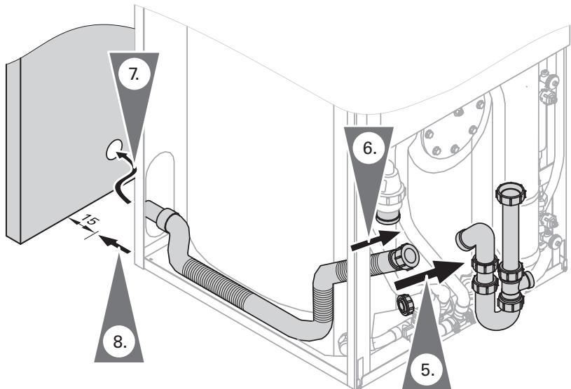 VIESSMANN VITOTRES 343 - Évacuation des condensats (suite) - 1