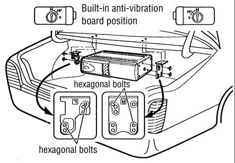 GRUNDIG MCD 30 - Procedure for installation (suspended position) - 1