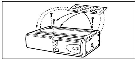 GRUNDIG MCD 30 - Transport lock screws - 1