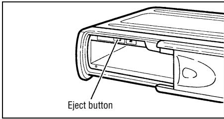 GRUNDIG MCD 30 - Ejecting the magazine - 1
