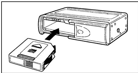 GRUNDIG MCD 30 - Installing the magazine - 2