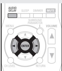 DENON AVR-391E3 - Use  to select the value to be set and then press ENTER to enter the setting. - 2