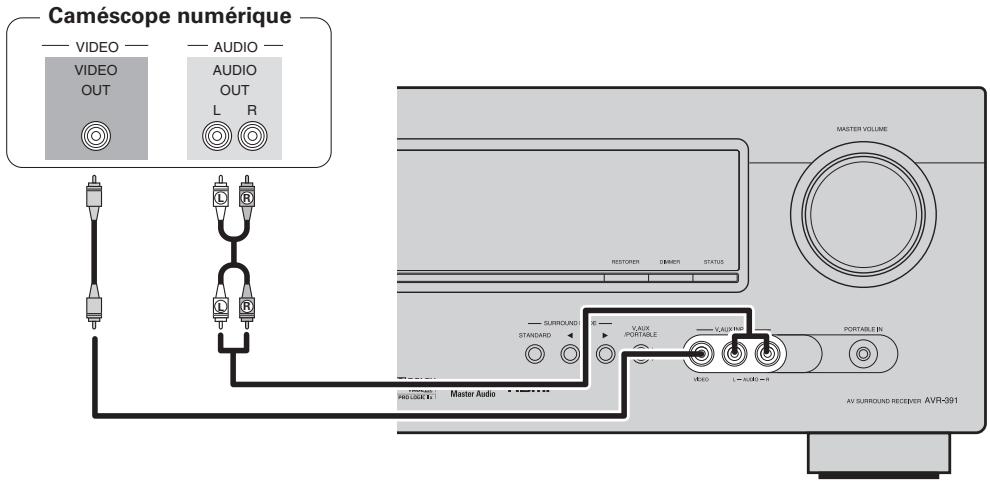 DENON AVR-391E3 - Câbles utilisés pour les connexions - 1
