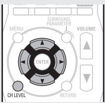 DENON AVR-391E3 - Ajuste del volumen de los altavoces - 2