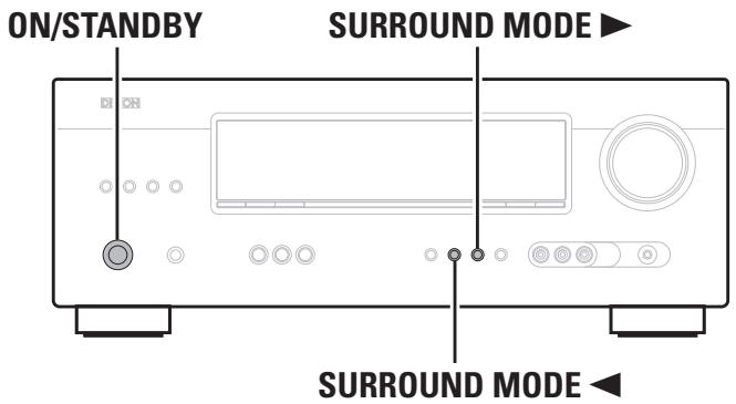 DENON AVR-391E3 - Reiniciar o microprocessor - 1