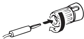 DENON AVR-391E3 - Utilizaruma ficha banana - 1