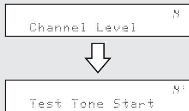 DENON AVR-391E3 - Utilize  para seleccionar "Cannel Level" e prima ENTER. - 1