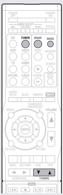 DENON AVR-391E3 - Ouvir emissões FM/AM - 1