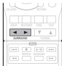 DENON AVR-391E3 - [Opérations directement depuis l'appareil] - 1