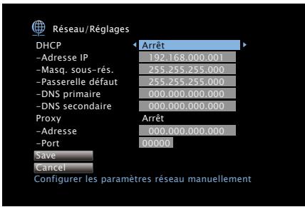 DENON AVRX4000 SP - Réglages - 1