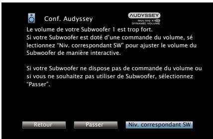 DENON AVRX4000 SP - Message d'erreur - 1