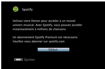 DENON AVRX4000 SP - Appuyez sur NETWORK. - 3