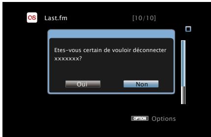 DENON AVRX4000 SP - Déconnexion - 1