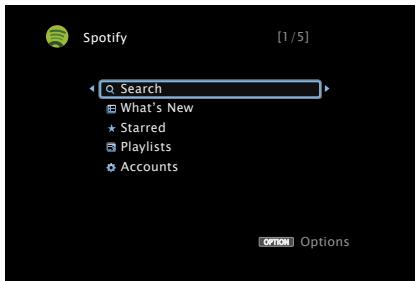 DENON AVRX4000 SP - Utilisez pour sélectionner le menu, puis appuyez sur ENTER. - 1