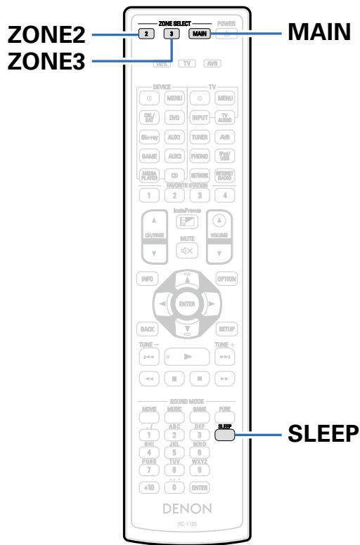 DENON AVRX4000 SP - Fonction de minuterie sommeil - 1