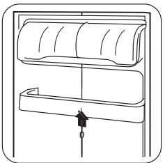 ZANUSSI ZBT3204 - Positionierung der Türeinsätze - 1