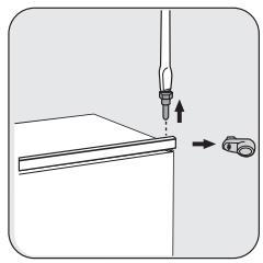 ZANUSSI ZBT3204 - Omkeerbaarheid van de deur - 1