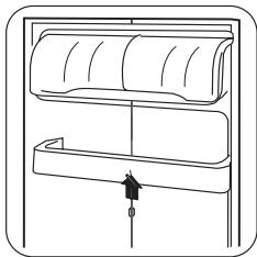 ZANUSSI ZBT3204 - Het plaatsen van de deurschappen - 1