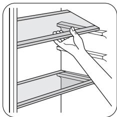 ZANUSSI ZBT3204 - Movable shelves - 1