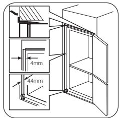 ZANUSSI ZBT3204 - Aufstellung des Gerätes - 3