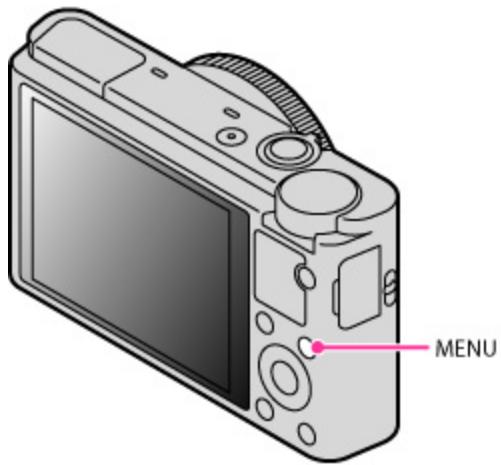 SONY CYBER-SHOT DSC-RX100 II - Modification des réglages de l'appareil - 1