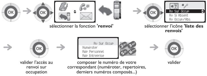 ALCATEL-LUCENT 300 DECT HANDSET - Différents types de renvois - 4
