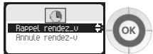 ALCATEL-LUCENT 300 DECT HANDSET - Programmer un rappel de rendez-vous - 7