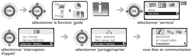 ALCATEL-LUCENT 300 DECT HANDSET - Mettez votre correspondant en attente (parking) - 9