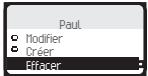 ALCATEL-LUCENT 300 DECT HANDSET - Effacer une fiche du répertoire personnel - 12