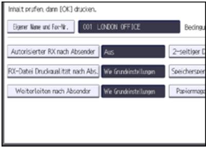 RICOH AFICIO MP6002SP - Programmieren/Ändern von speziellen Absendern - 2