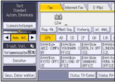 RICOH AFICIO MP6002SP - Einstellung der Vorlagenausrichtung - 2