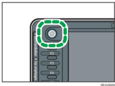 RICOH AFICIO MP6002SP - Über das Bedienfeld zu den erweiterten Funktionen wechseln - 3