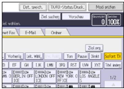 RICOH AFICIO MP6002SP - Auswahl von Speicherübertragung oder Sofortübertragung - 3