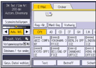 RICOH AFICIO MP6002SP - Drucken Sie [Gesp. Datei wahlen]. - 1