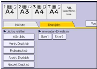 RICOH AFICIO MP6002SP - Löschen einer gespeicherten Druckdatei - 3